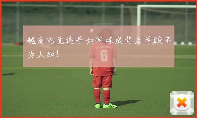 越南电竞选手如何炼成背后辛酸不为人知！